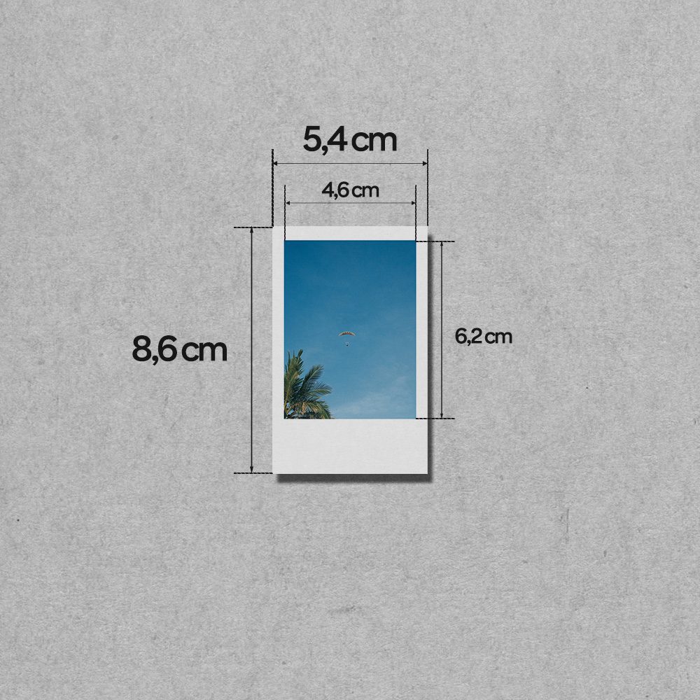 Gói 10 tấm ảnh Instax <br> Mini 5.4 x 8.6 cm