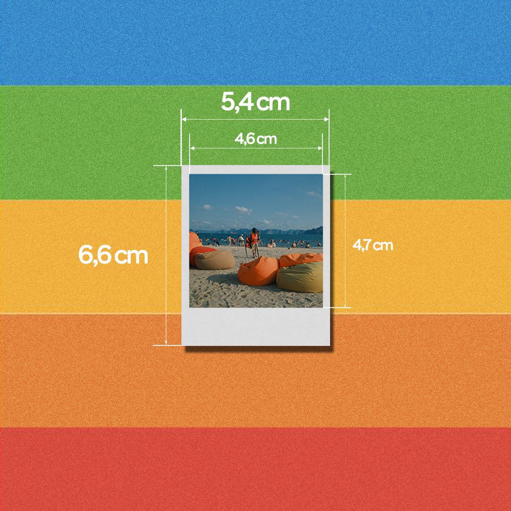Gói 15 tấm ảnh Polaroid <br> Go! 5,4 x 6,6cm